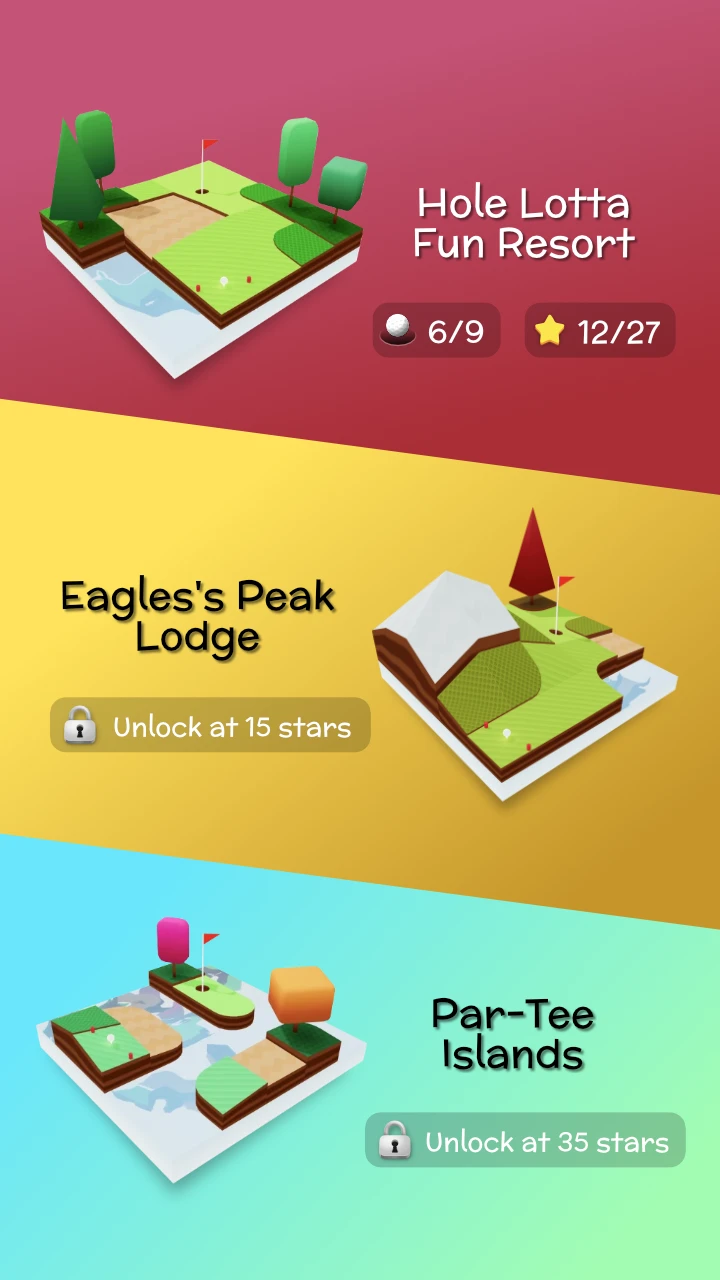 Cozy Golf Screenshot